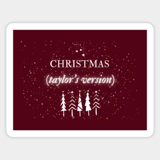 Christmas (Taylor's Version) Sticker